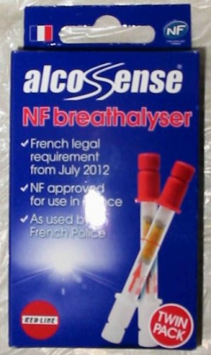 French Breathalyser pack