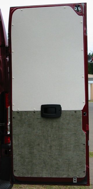 rear doors insulation